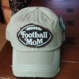 Football Mom Cap - Tan